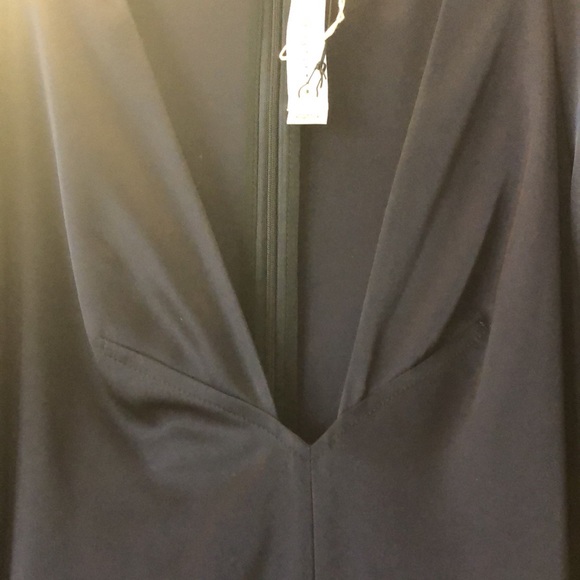 Gorgeous Victoria Beckham New w/Tags Navy Silk Evening Gown Sz 38 - Picture 7 of 16